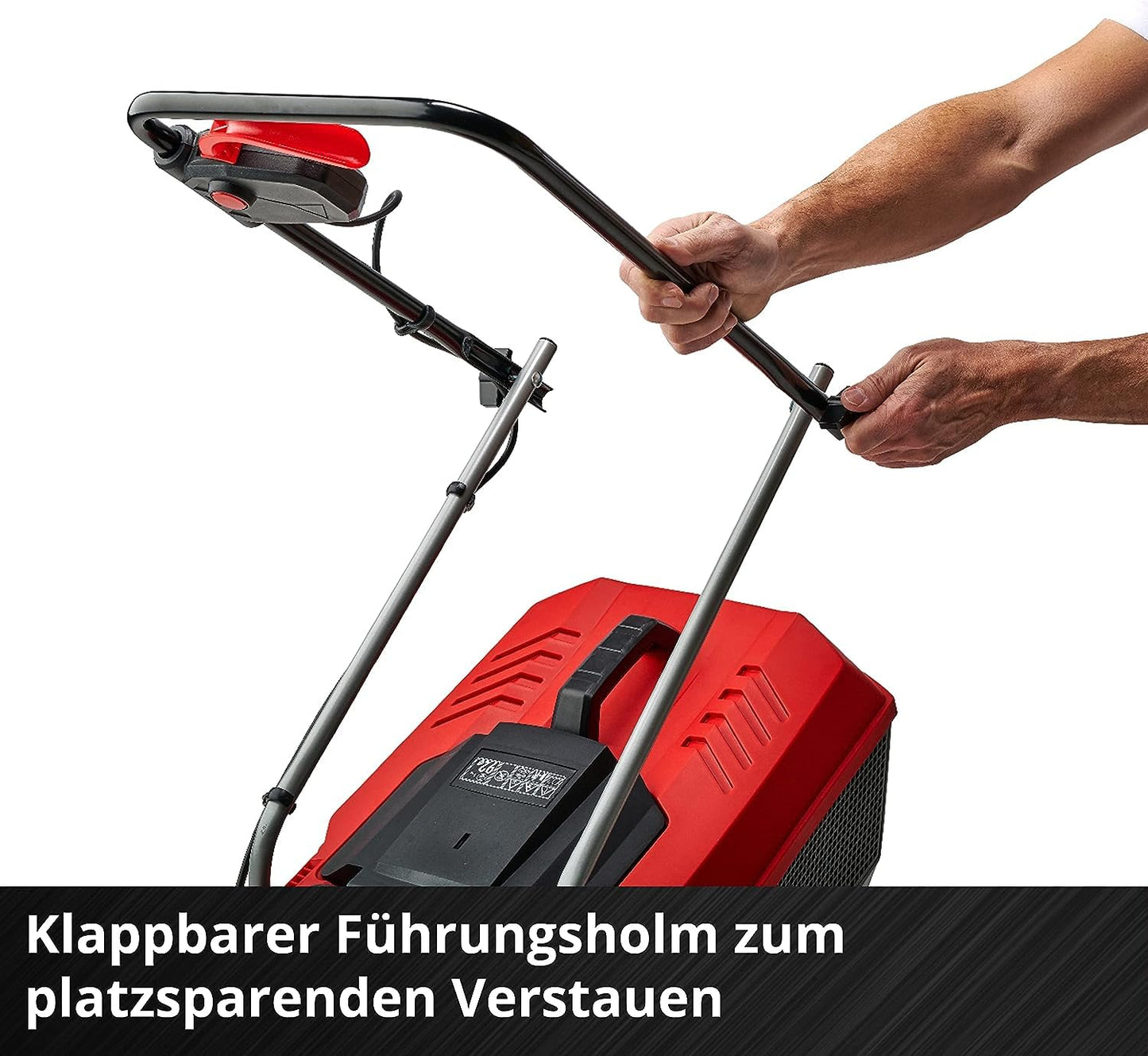 Cortacésped a Batería 18V – 30 cm, 25L, Altura Ajustable
