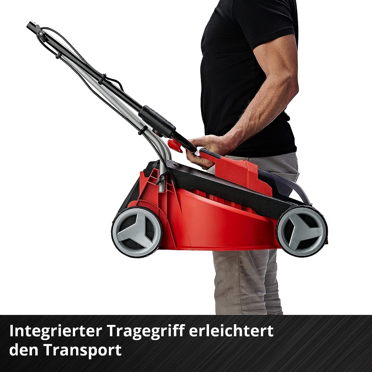 Cortacésped a Batería 18V – 30 cm, 25L, Altura Ajustable